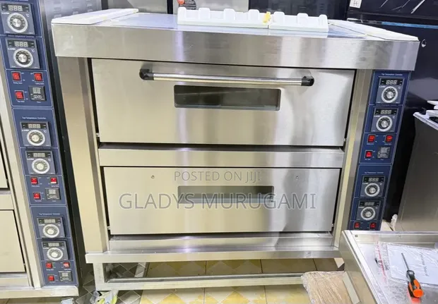 Euromax 2 Deck 4 Tray Deck Oven - Brand New - 1