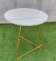 Deco Round Side Table - Brand New - 2