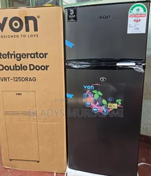 Von Double Door Fridge 125 Litres Direct Cool