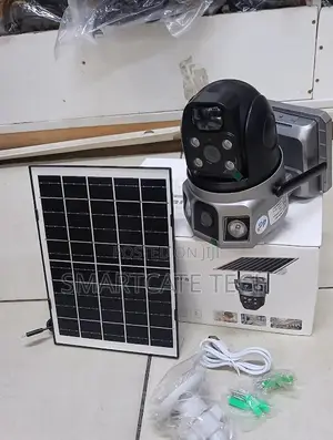 V380 Pro 4G Dual Lens Solar PTZ Camera