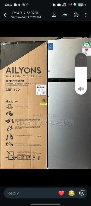 Ailyons Refrigerator 172 Liters