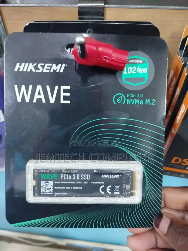 HIKSEMI Wave 1TB NVMe M.2 PCIe Gen3x4 Internal SSD - 1