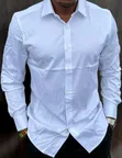 Plain Men's Cotton Shirts - 1