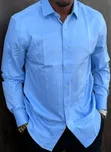 Plain Men's Cotton Shirts - 2