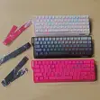 YOUNG 65% Tri-Modes RGB Hotswap Mechanical Gaming Keyboard - 1