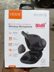 VIDVIE Dual Wireless Microphone with AI Noise Cancellation - 1