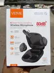VIDVIE Dual Wireless Microphone with AI Noise Cancellation - 3