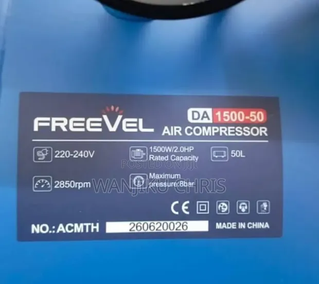 Freevel 50L Air Compressor - 1