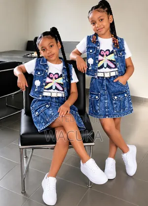 Kids Denim 4-Piece Set (Ages 1-9)