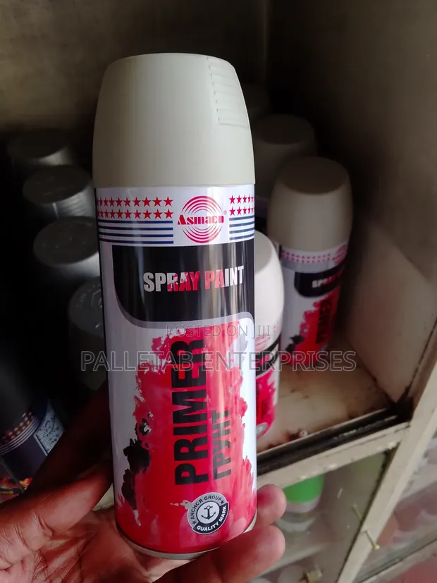 Primer Spray Paint (Beige & Grey) - 1