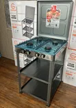 Eurochef Full Gas Standing Cooker With Shelves - 1