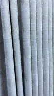 Light Grey Greige Textured Curtain - Brand New - 1