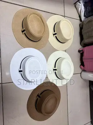 Men's Stylish Straw Boater Hat
