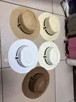 Men's Stylish Straw Boater Hat - 1