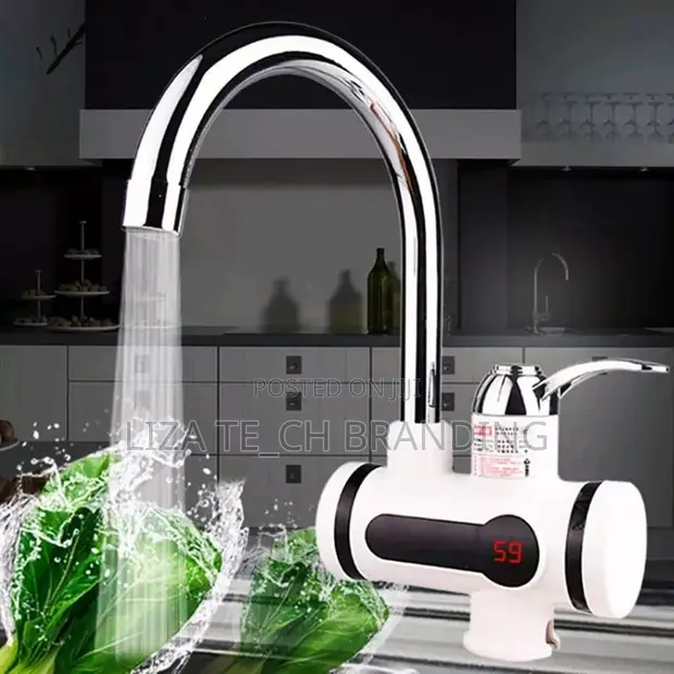 220V 3000W Digital Tankless Instant Water Heater - 1