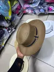 Men's Dark Brown Quality Stylish Panama Hat - 1