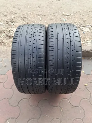 245/45R18 Dunlop Tires (Used, Set of 2)
