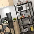 5-Tier Foldable Kitchen Rack with Wheels - 2