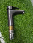 HUMA Matte Black Basin Mixer Tap - 2