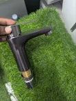 HUMA Matte Black Basin Mixer Tap - 3