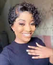 Human Hair Pixie Curly & Bob Wigs - 4