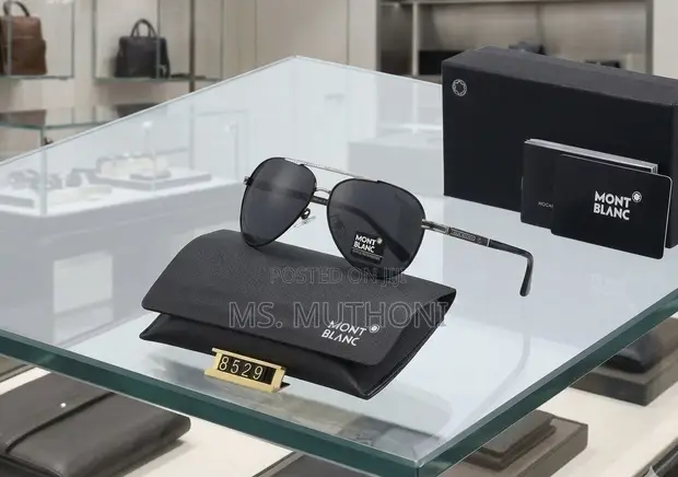Montblanc Polarized Aviator Sunglasses - 1