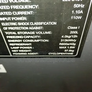 Vision Plus 200L Chest Freezer