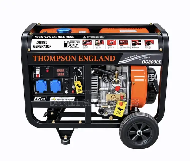 Thompson England 7KVA Diesel Generator - 1