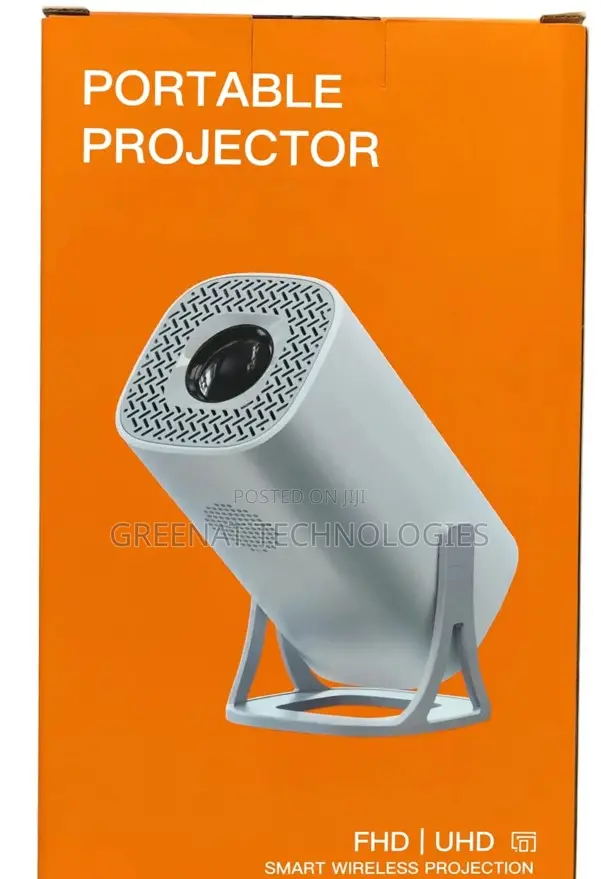 Portable FHD/UHD Smart Wireless Projector - 1