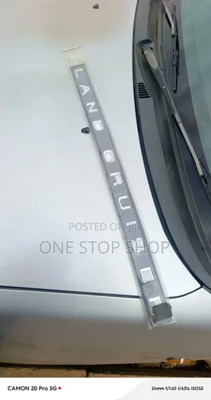 Toyota Land Cruiser Prado Chrome Emblem Strip - Brand New