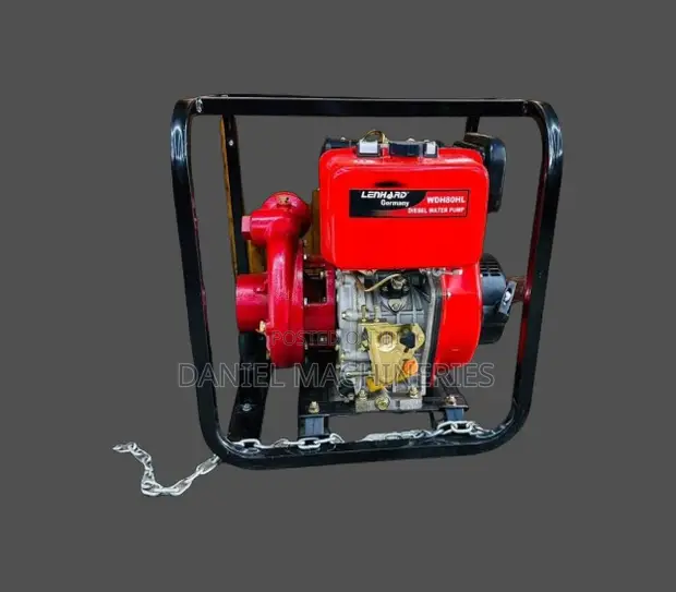 Lenhard Germany 3" Diesel High Pressure Water Pump - 1