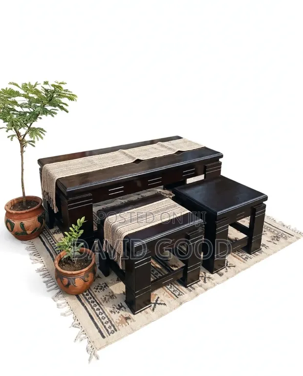 Mahogany Coffee Table - Brand New - 1