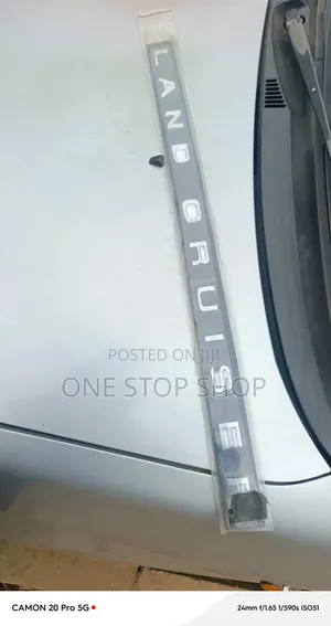 Land Cruiser 3D Letter Emblem Decals Pearl Sticker Badge
