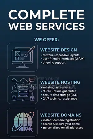 Website Design, Maintenance & Hosting Services
