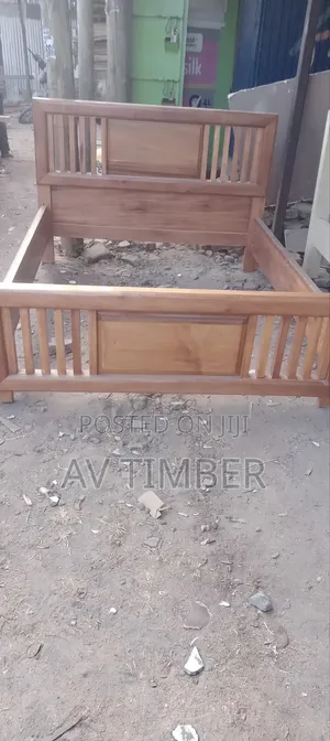 Mahogany Bed - Brand New
