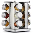 12-Jar Rotating Carousel Spice Rack - 1