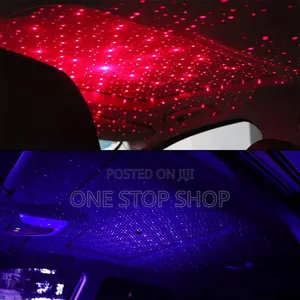 USB Powered Starry Sky Atmosphere Lamp (Red/Blue)