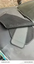 5pc Woolen Geometric Diamond Pattern Floor Mats - 2