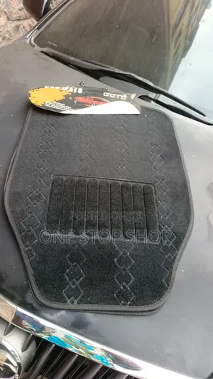 Nonslip Woolen Textured Weave Embossed Floor Mats