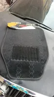 Nonslip Woolen Textured Weave Embossed Floor Mats - 1