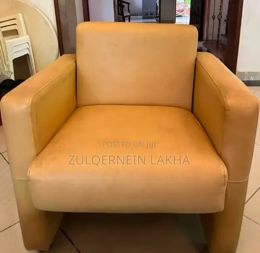 Yellow 6 Seater Sofa - 1