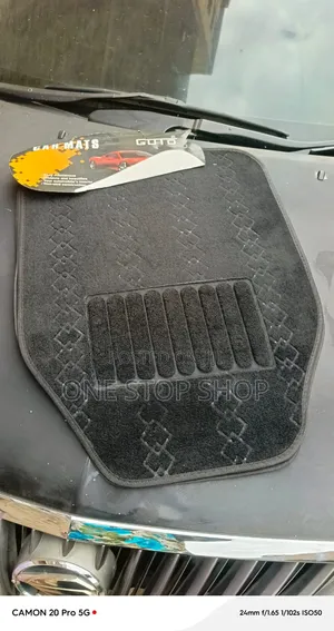 Black Woolen Soft Carpet with Non-slip Backing
