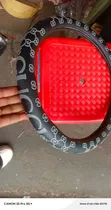 38cm Gucci Designer Pattern Non-Slip Steering Wheel Cover - 1