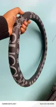 Premium Gucci Fashion Aesthetic Steering Wheel Cover - 2