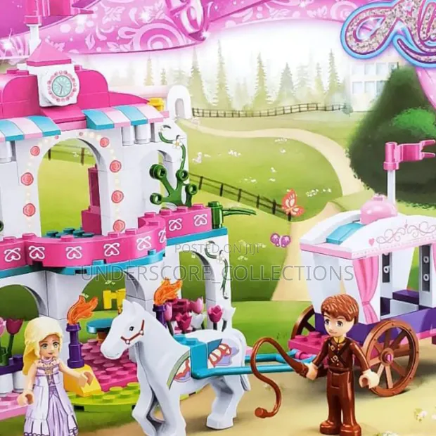 Girls Block Toy Building Bricks STEM Set - 1
