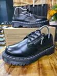 Dr. Martens 1461 Lace and Zip Leather Shoes - 1