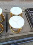 Brand New Gold Stool - 2