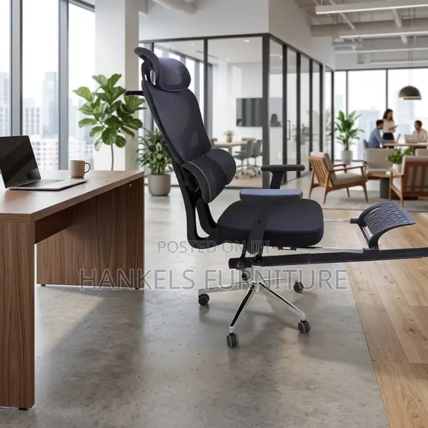 Brand New Ideal Orthopedic Chair with Footrest - 1