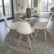 Brand New 4 Seater Round Dining Set - 1