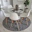 Brand New 4 Seater Round Dining Set - 2